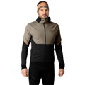 Dynafit Alpine Hybrid Jacket M 5491 fallen rock  pánska bežecká bunda s kapucňou