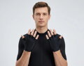 Rukavice Silvini Sarca black UA1633