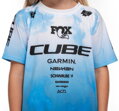 Detský dres CUBE MTB ROOKIE X Actionteam white