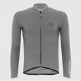 PISSEI Primapelle Winter Grigio Melange winter cyklistický dres