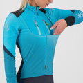 Dámska skialpová kombinéza Karpos Race Evo 071 blue atoll/vulcan