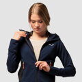 Salewa Lavaredo Hemp Hooded Jacket Women blue/navy blazer