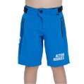 Detské cyklo nohavice Cube VERTEX Baggy ROOKIE X modré