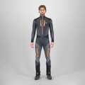 Pánska skialpová kombinéza Karpos Race Woodl.Gray/Vibr.Orange