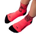 Ponožky Dynafit Run Wild Mid 6A11 ultra coral 
