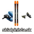 Skialpinistický set Dynafit BLACKLIGHT 80 + DYNAFIT RADICAL + PÁSY