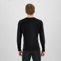 Pánske termo tričko s dlhým rukávom Karpos DINAMICO MERINO 130 400N Black