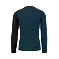 Pánske termo tričko s dlhým rukávom Karpos DINAMICO MERINO 130 Midnight/Black