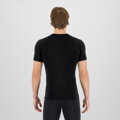 Pánske termo tričko s krátkym rukávom Karpos DINAMICO MERINO 130 400N Black