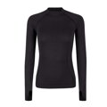 Dámske tričko Montura SEAMLESS MERINO 2 dlhý rukáv čierne