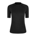 Dámske termo tričko Montura SEAMLESS MERINO 2 krátky rukáv čierne