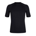 Pánske tričko Montura SEAMLESS MERINO 2 krátky rukáv čierne