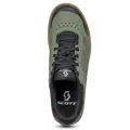 SCOTT MTB SHR-ALP Flat Lace moss green MTB tretry na platformové pedále