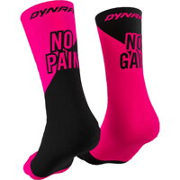 Dynafit No Pain No Gain Socks Unisex pink glo
