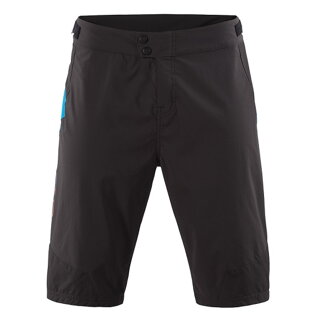 Nohavice CUBE TEAMLINE blk/blu/red 