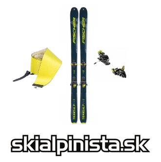 Skialpový set Fischer Transalp CTX  + Radical ST + PÁSY