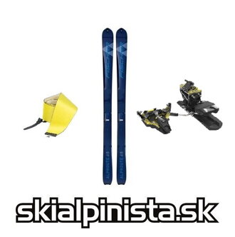 Skialpinistický set Fischer Alproute 88 +  ST RADICAL  + PÁSY