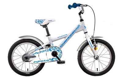 Bicykel MAYO 16" NEW LUCKY bielo-modrá