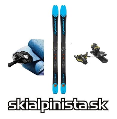 Skialpinistický set Dynafit BLACKLIGHT 88 frost blue carbon black