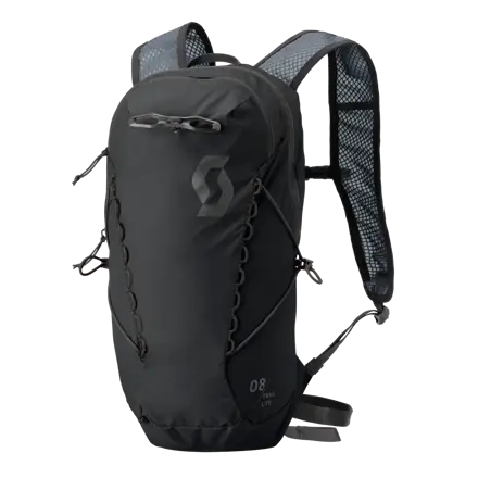 SCOTT Trail Lite 8 black – ultraľahký batoh na turistiku a cyklistiku
