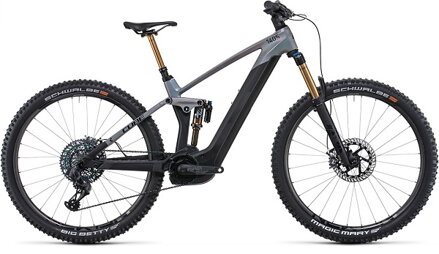 Elektrobicykel CUBE Stereo Hybrid 140 HPC SLT 750 prizmsilver´n´carbon