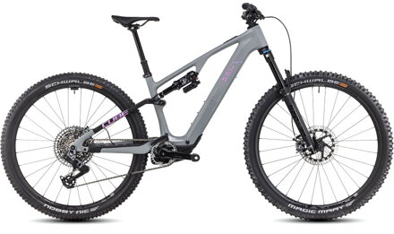 CUBE AMS HYBRID ONE44 C:68X TM 400X 29  swampgrey´n´purplereflex 2025