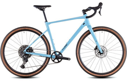 CUBE Nuroad Pro mayablue´n´black 2025 gravel bicykel