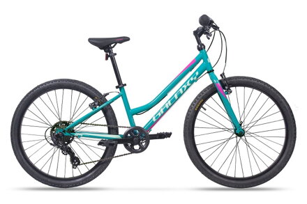 GALAXY RUBY 24 tyrkysový detský bicykel