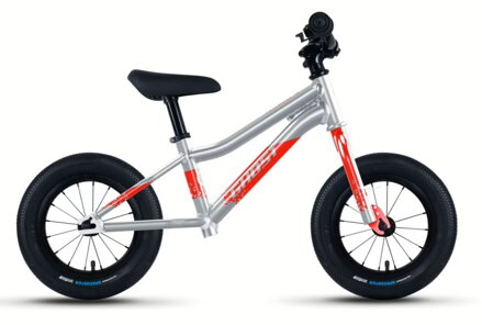 Odrážadlo GHOST Powerkiddy 12 Rainbow Silver/Red Gloss