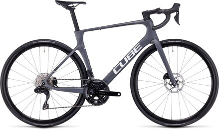 Cestný bicykel CUBE Agree C:62 grey´n´black 2023