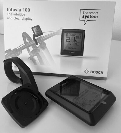 Bosch sada Intuvia (displej + držiak) 100, 31,8 mm (BHU3200)