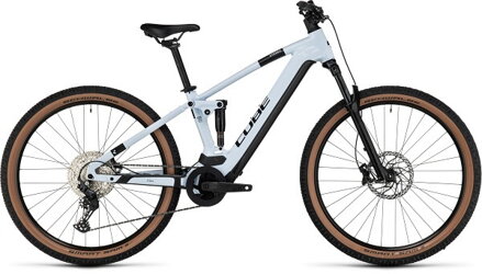 Elektrobicykel CUBE Stereo Hybrid 120 PRO 625 flashwhite´n´black 2023