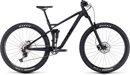 Celoodpružený bicykel CUBE Stereo ONE22 Race black anodized 2023
