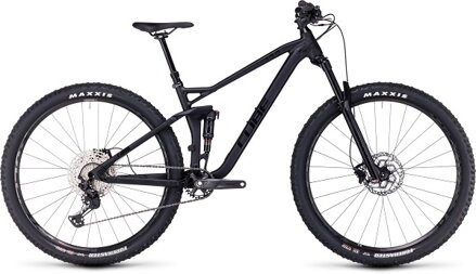 Celoodpružený bicykel CUBE Stereo ONE22 Race black anodized 2023