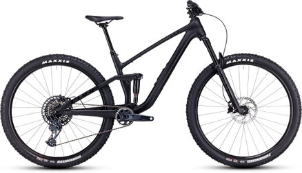 Celoodpružený bicykel CUBE Stereo ONE44 C:62 Pro carbon´n´black 2024