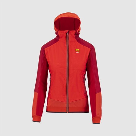 Dámska bunda KARPOS ALAGNA PLUS EVO POINSETTIA/JESTER RED 600