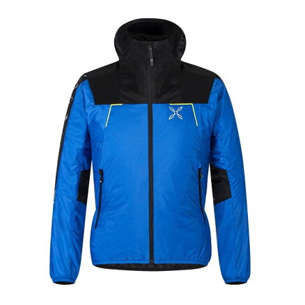 Bunda Montura Skisky pánska SKY BLUE/​LIME GREEN 2647