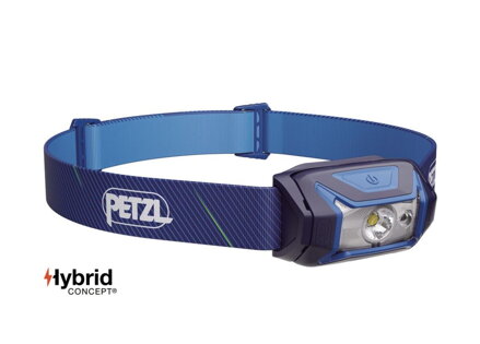 Čelovka Petzl TIKKA 350 lm modrá
