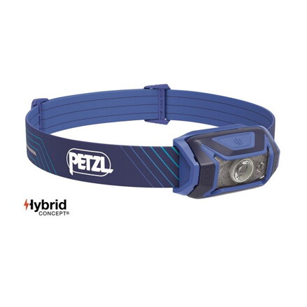 Čelovka Petzl Tikka CORE modrá 450 lm