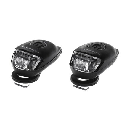 SVETLÁ SET CIRCLE 2+2LED 2F ČIERNE