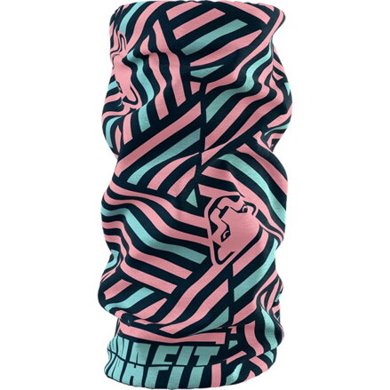 Nákrčník Dynafit LOGO NECK GAITER mokarosa RAZZLE DAZZLE 6241