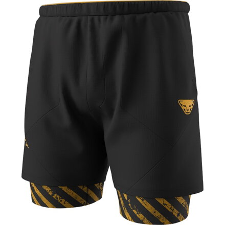 Pánske kraťasy Dynafit TRAIL 2v1 M  Black out tobacco 0911
