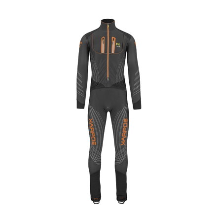 Pánska skialpová kombinéza Karpos Race Woodl.Gray/Vibr.Orange