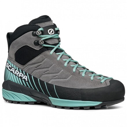 Topánky Scarpa Mescalito MID GTX WMN midgray aqua