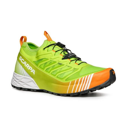 SCARPA RIBELLE RUN neon green orange bežecké topánky