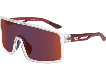 GOG RAGNAROK E517-3C cristal clear / matt metallic red (fotochromatické, kat. 0–3)