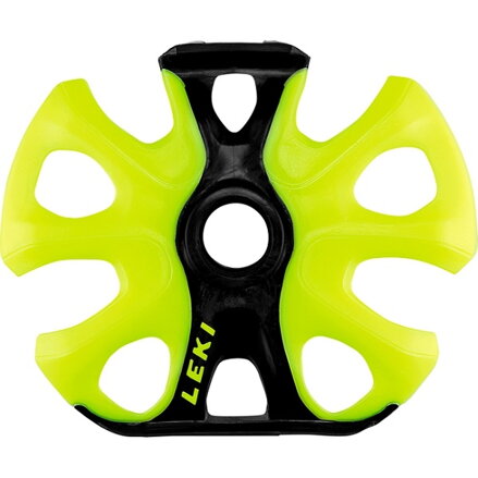 Košík na palice LEKI Big Mountain 2K 95mm black neonyellow