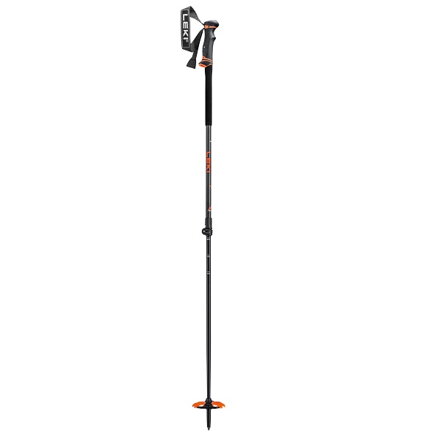 Palice LEKI  Helicon Lite  dark anthracite-neonorange-black 110 - 145 