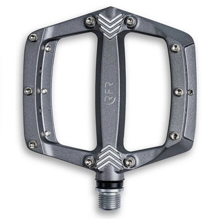 Pedále CUBE RFR Flat SL titanium silver
