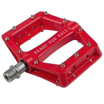 Pedále CUBE RFR Flat CMPT red